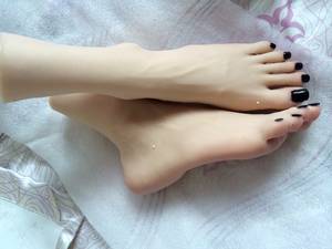 foot love fetish - Silicone foot Fetish realistic real full silicone feet sex dolls/love doll  lifelike porn toys for male sex machines japanese-in Sex Dolls from Beauty  ...