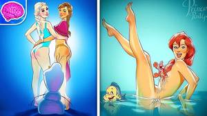 frozen cartoon characters nude - Sexy FROZEN Threesome & Other Sultry Disney Princesses (PICTURES)! - YouTube