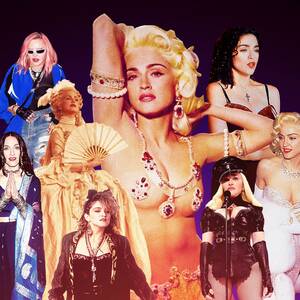 Madonna Pussy Porn - Making Up Madonna: A Taxonomy of the Pop Star's Personas