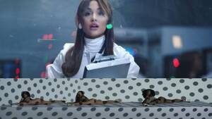 Ariana Grande Anal Porn - Ariana Grande Is the Queen of Science (& the Splits) in '34+35' Video