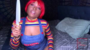ebony cum costume - Nina Rivera as Chucky / Halloween Cosplay Super Hot Films - XVIDEOS.COM