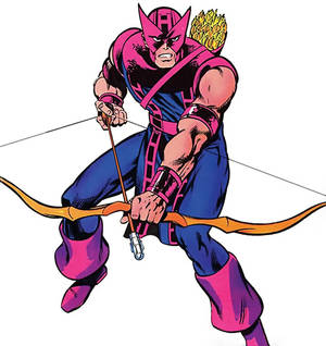 Hawkeye Avengers Cartoon Porn - Hawkeye (Clint Barton) with his bow readied
