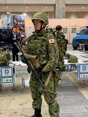 Military Forced Japanese Porn - Japanese soldier wearing the new Type 18 scalable plate carrier that  reportedly costs $20,000 per set [1440 x 1920] : r/MilitaryPorn