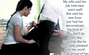Interview Porn Captions - the job interview - Porn With Text