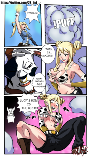 Body Swap Porn Fan Art - Commission Comic] (fairy tail) body swap by Lsd27 - Hentai Foundry