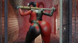 Arkham 3d Porn - Batman: Arkham Knight Harley Quinn 1girl 3d - Lewd.ninja