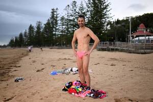 hot australian beach sex - Happy to let it hang out': budgie smugglers are back on Australian beaches  | Australian fashion | The Guardian