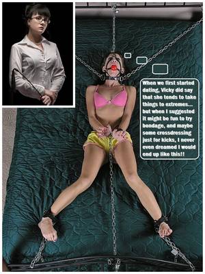 Ebony Bondage Captions Porn - My Sissy Captions : Photo