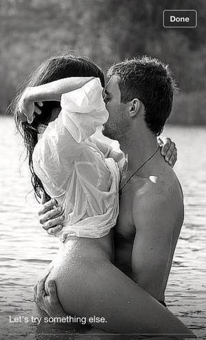 erotic beach couples - In the ocean, at the sea, at the lake or pond, where ever water is presence  there is bound to be mad love