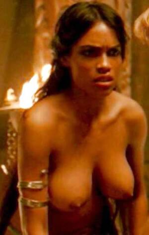 Black Celebrity Tits - Rosario Dawson see perfect nude tits of this lovely ebony celeb - Pichunter