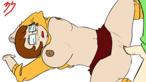 cartoon deep penetration animation - Velma Dinkley like deep penetration â€“ Scooby Doo Porn