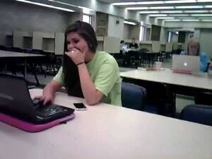 Girl Caught Watching Porn - Girl caught watching porn in library : r/videos