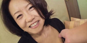 homemade asian oral cum shot - Junko Sakashita Has Her Saggy Old Pussy Filled With Jizz Asian Milf Creampie  HD SEX Porn Video 41:57