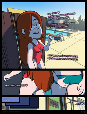 Gravity Falls Girl Porn - The Deep End- Gravity Falls - Porn Cartoon Comics