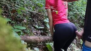 cock big ass in spandex - She Begged me to Cum on her Big Ass in Yoga Pants while Hiking, almost got  Caught - Pornhub.com