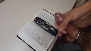 Bible Cum Porn - Proof] Cum on a hotel bible and TV remote - Porn - EroMe