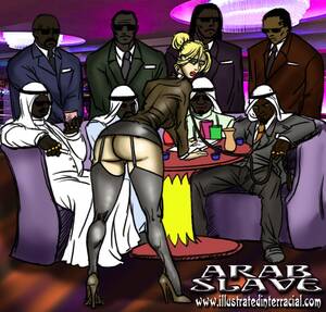Arab Cartoon Porn - Arab Slave- illustrated interracial - Porn Cartoon Comics