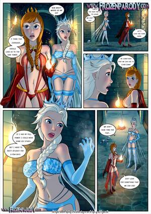 frozn naked lesbian cartoon - For The Kingdom (Frozen) [FrozenParody] Porn Comic - AllPornComic