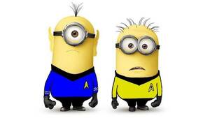 Minions Movie Porn Gay - Spock' and 'Kirk' minions | Minions, Cute minions, Minions love