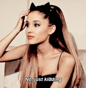 Ariana Grande Bubble Porn - Ariana Grande Just Kidding GIF | GIFDB.com