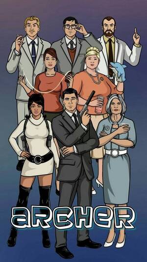Archer Cartoon Lesbian - Archer - Main Characters / Characters - TV Tropes