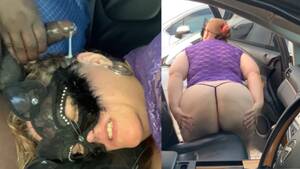 hot blonde sex in car - Porn Video - SSBBW Hot Blonde Milf Twerking Big Booty & Playing With  Tits Publicly Outside (Blowjob In Car) JOI
