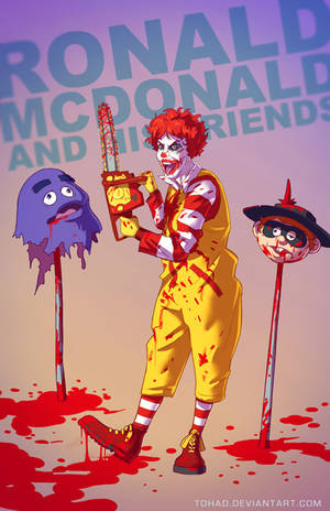 Evil Ronald Mcdonald Sex - Badass Cartoon Characters - Ronald