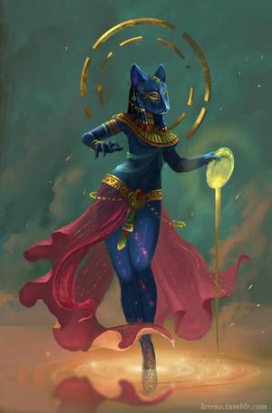 Bast Egyptian Goddess Porn - my new work for character design challenge Egyptian Gods. She is Egyptian  goddess called Bastet.