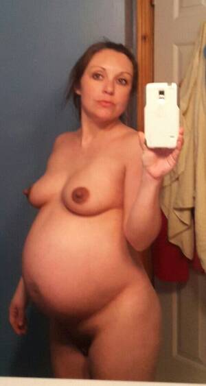 9 months pregnant nude gallery - nikkimori:#pregnant #preggo #selfie #naked Porn Photo Pics