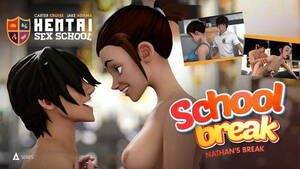 Hentai School Sex - Adult Time Hentai Sex School - Step-sibling Rivalry watch online or download
