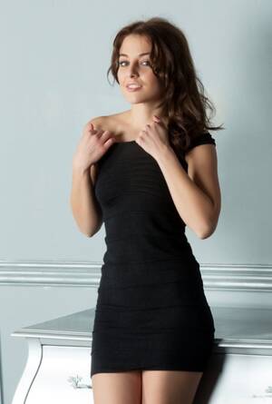 naked brunette dress - Brunette Tight Dress Porn Pics & Naked Photos - PornPics.com
