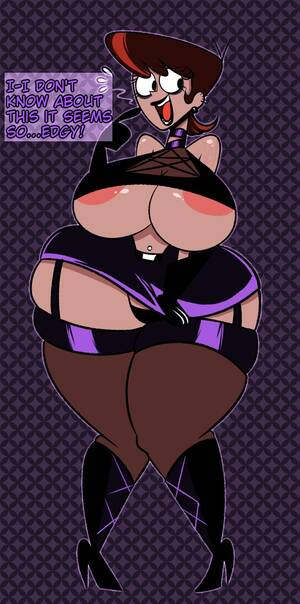 Goth Cartoon Characters Porn - Rule 34 - 1girls areola slip big breasts black eyeliner black eyes black  gloves black hair cartoon network clothed clothing dexter's laboratory  dexter's mom eyeliner fat female female focus female only gloves