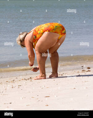 fat lady bent over nude - Fat lady bending over hi-res stock photography and images - Alamy