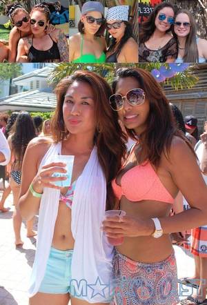 hot lesbian girls party - The Aqua Foundation host a Women's Week party called Aqua Girl at various  locations in Miami
