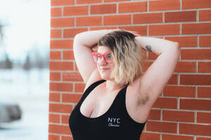 hairy redhead nude beach girls - body hair project â€” Hannah Alex Photography