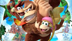 Anime Donkey Kong Porn - Video Game Donkey Kong Country: Tropical Freeze Wallpaper