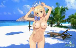 boobs pussy hentai - boobs, nude, pussy, blondes, hentai, cleavage, anime girls, cgi
