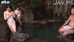 asian hot spring - 2 busty chick in hot spring - Tnaflix.com