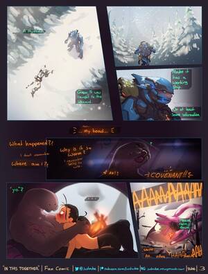 Halo 4 Porn Comics - In this togetherâ€ full comic by justrube on Twitter : r/Halo_NSFW