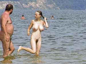 huge tits naturist - Nudist beach alien (big breasts) pictures - Porn Image