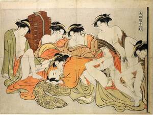 japanese art porno - Shunga: Japanese Erotic Art from the 1600s â€“ 1800s | Spoon & Tamago