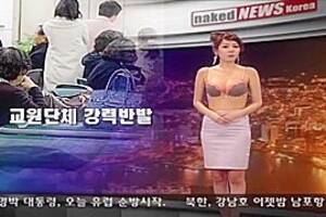 naked news asian fuck - Naked news Korea part 14, free Asian fuck video (Feb 16, 2017)