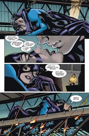Nightwing Batman And Wonder Woman Porn - Comic Excerpt] â€œLet's get dangerous togetherâ€ Nightwing #52. : r/DCcomics