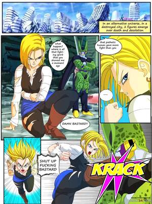 Dragon Ball Android 18 Sex - Android 18 vs Cel porn comic - the best cartoon porn comics, Rule 34 |  MULT34