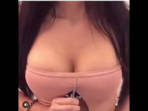 big boobs cut off - BIG TIT GIRL CUTS HER SHIRT OFF!!