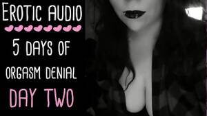 Audio Orgasm Porn - Orgasm Control & Denial ASMR Audio Series - DAY 2 OF 5 (Audio only | JOI  FemDom | Lady Aurality) - Free Porn Videos - YouPorn