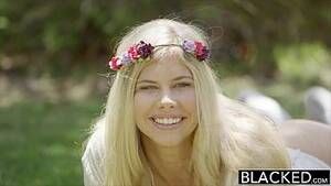 Blacked Blonde Blowjob Flowers - BLACKED Model Addison Belgium Squirts on Huge Black Dick - XVIDEOS.COM