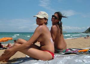 european bikini girls topless at beach - American Girls Topless Europe Beach