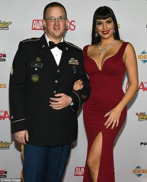 I Married A Porn Star - Porn star takes married soldier to adult award; his wife is THRILLED