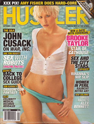 Hustler Celebrity Porn - Hustler October 2008 magazine back issue Hustler magizine back copy hustler  porn magazine back issues 2008